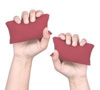 Linvimia Of 2 Soft Microfiber Hand Pillows Practical Travel Neck and Hand Grip Strengthener for Elderly Exercise Trainer Pillow