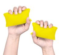 Linvimia Of 2 Soft Microfiber Hand Pillows Practical Travel Neck and Hand Grip Strengthener for Elderly Exercise Trainer Pillow
