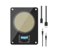 Linvimia Rechargeable Frequency Generator with Sine Resonance, Black | Rechargeable Resonance Generator for on the Go Use in Multiple Environment to Improve Well Being and Productivity