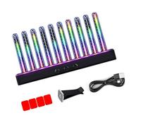 Linvimia RGBs Music Visualizers Light with 8 Dynamic Pattern for Computer Desk Gaming and Home Decoration RGBs Rhythm Lamp
