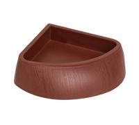Linvimia Terrarium Bowls Reptiles Food Bowl Tray Small Triangular Food Water Bowl for Anoles Bearded Dragon Multifunctional Reptiles Tray