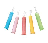 Linvin 2x8 inch Bolsas Para Helado Bolis/Ice Candy Wrappers/Ice Moldes Para Paletas De Helado, Plastic Disposable Ice Popsicle Bags and Icecream Maker (pack of 200)