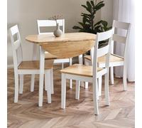 Linwood Dining Chair - Set of 2 - White Painted