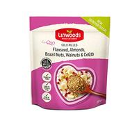 Linwoods Milled Flaxseed Almonds Brazil Nuts Walnuts & Co-Enzyme Q10, 360g
