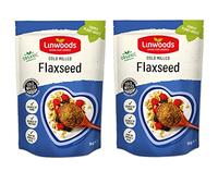 Linwoods Milled Organic Flaxseed 1kg, High in Omega 3, High in Fibre, Source of Protein, growth and maintenance of muscle mass, reduction of tiredness, maintenance of normal blood cholesterol levels