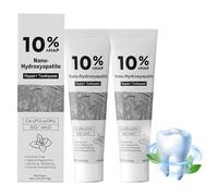 LINXINS 2 Pcs 10% Nano Hydroxyapatite Toothpaste for Enamel Protection, Gentle Teeth Care Daily Protection Long-Lasting Fresh Breath