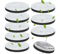 LINXINS 8 PCS Water Bottle Filter Discs Microdisc Filters Compatible with Brita Fill & Go Water Filter Bottles Carafes Reduces Organic Impurities in Drinking Water