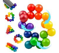 LINXINS Sensory Toys for Autism Special Needs Developmental Toys for Autistic Children and Girls Relieve Fidget and Adhd Rainbow Ball Quiet Fidgets Stress Ball Toys 20Pcs