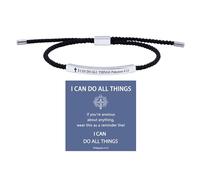 LINY Inspirational Gifts for Women, Dont Let The Hard Days Win Gifts, Personalized Inspirational Tube Bracelets for Friends Female Friendship Birthday Meaningful Gift for Her, One Size, Stainless