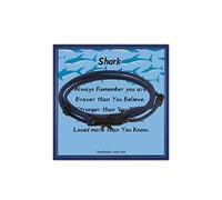 LINY Ocean Animal Nautical Braided Wrap Rope Bracelets, Navy Marine String Bracelet with Hook Shark Dolphin Turtle Octopus Braided Bracelets Sea Animal Lover Gifts for Women Men, Adjustable, Milan