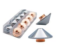 LINYpA66 2Pcs Laser Cutting Nozzle D28 M11 D32 M14 H15 Single Double Layer Caliber 1.2 1.4 1.5 1.8 Laser Cutting Machine Laser Cutting Nozzle(2.0mm,D32 M14 H15 Double)