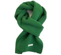 LINYUMEILL 100% Pure Wool Scarf~Wool Camel Beige Warm Knitted Scarf With Men'S And Women'S Scarves,Green