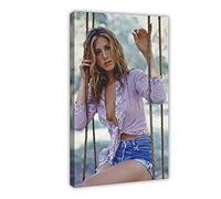 LINYUYI Actor Jennifer Aniston 6 Canvas Poster Bedroom Decor Sports Landscape Office Room Decor Gift Frame:12×18inch(30×45cm)