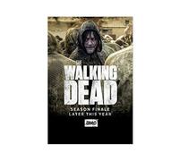 LINYUYI Teleplay Poster The Walking Dead Season 10 8 Canvas Poster Bedroom Decor Sports Landscape Office Room Decor Gift 12×18inch(30×45cm) Unframe-style1