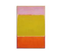 LINYUYING Mark Rothko Painter（No.105） Artwork Posterwall Art Canvas Aesthetic Music And Movie Decoration Living Room Bedroom 08x12inch(20x30cm) Unframe-style