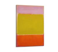 LINYUYING Mark Rothko Painter（No.105） Artwork Posterwall Art Canvas Aesthetic Music And Movie Decoration Living Room Bedroom 16x24inch(40x60cm) Frame-style