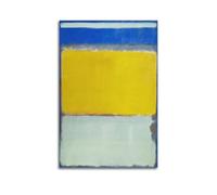 LINYUYING Mark Rothko Painter（No.113） Artwork Posterwall Art Canvas Aesthetic Music And Movie Decoration Living Room Bedroom 16x24inch(40x60cm) Unframe-style