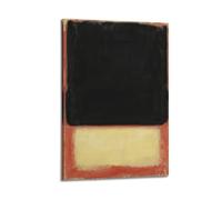LINYUYING Mark Rothko Painter（No.26） Artwork Posterwall Art Canvas Aesthetic Music And Movie Decoration Living Room Bedroom 24x36inch(60x90cm) Frame-style