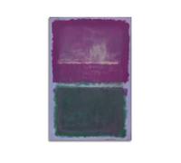 LINYUYING Mark Rothko Paintings Purplewall Art Canvas Aesthetic Music And Movie Decoration Living Room Bedroom 08x12inch(20x30cm) Unframe-style