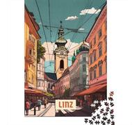 Linz 1000 Piece Jigsaw, Holiday Puzzle Gift, 70x50cm/1000pcs