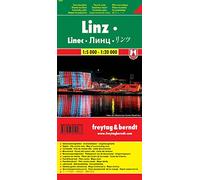Linz Tourist Map 1:5 000 - 1:20 000: City Map 1:5 000 / 1:20 000: Stadskaart 1:5 000 / 1:20 000
