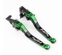 LINZDSIAM for HP2 H P 2 Sport 2008 2009 2010 2011 Motorcycle Aluminum Adjustable Folding Extendable Brake Clutch Levers(Green-B)