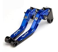 LINZDSIAM for HP2 H P 2 Sport 2008 2009 2010 2011 Motorcycle Aluminum Adjustable Folding Extendable Brake Clutch Levers(Blue-A)