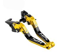 LINZDSIAM for HP2 H P 2 Sport 2008 2009 2010 2011 Motorcycle Aluminum Adjustable Folding Extendable Brake Clutch Levers(Gold-B)