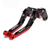 LINZDSIAM for HP2 H P 2 Sport 2008 2009 2010 2011 Motorcycle Aluminum Adjustable Folding Extendable Brake Clutch Levers(Black-F)