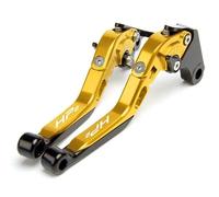 LINZDSIAM for HP2 H P 2 Sport 2008 2009 2010 2011 Motorcycle Aluminum Adjustable Folding Extendable Brake Clutch Levers(Gold-A)