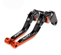 LINZDSIAM for HP2 H P 2 Sport 2008 2009 2010 2011 Motorcycle Aluminum Adjustable Folding Extendable Brake Clutch Levers(Black-E)