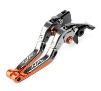 LINZDSIAM for HP2 H P 2 Sport 2008 2009 2010 2011 Motorcycle Aluminum Adjustable Folding Extendable Brake Clutch Levers(Silver-D)