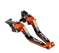 LINZDSIAM for HP2 H P 2 Sport 2008 2009 2010 2011 Motorcycle Aluminum Adjustable Folding Extendable Brake Clutch Levers(Orange-B)