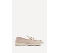 Linzi Alette Beige Faux Suede Slip On Loafers Beige