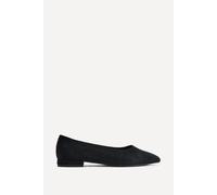 Linzi Compete Wide Fit Black Faux Suede Pumps Black