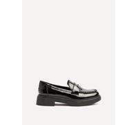 Linzi Direction Black Patent Chunky Loafer Black 6-Standard Fit