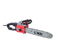 LINZI Electric Chainsaw 1300W 16-Inch Guide Bar and Blade Chain, Portable Corded Chain Saw with Extra Chain for Garden Trees Wood Cutting 101732