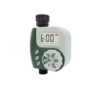 LINZI Electronic Garden Hose Water Timer Single-Outlet Waterproof Automatic Irrigation Lawn Sprinkler Watering Controller with LED Display and Adjustable System 664044