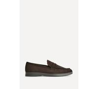 Linzi Request Wide Fit Brown Classic Loafer Brown