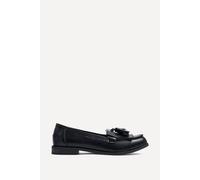 Linzi Rosemary Black Nappa Loafers Black