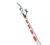 LINZI Telescopic Tree Pruner 7M with 350mm Extra Blade Extendable Long Reach Pole Pruning Saw Tree Loppers for Cutting Trimming High Branches Leaves Shrubs