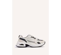 Linzi Venture Beige Mesh Trainers Beige 4-Standard Fit