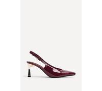 Linzi Women's Avani Burgundy Faux Leather Court Heel | Size: 6-Standard Fit Linzi Burgundy 6-Standard Fit