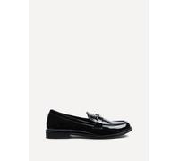 Linzi Women's Belle Black Patent Slip On Loafer | Size: 4-Standard Fit Linzi Black 4-Standard Fit