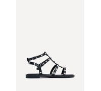 Linzi Women's Billie Black Studded Gladiator Sandal | Size: 5-Standard Fit Linzi Black 5-Standard Fit