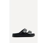 Linzi Women's Candice Black Slip On Slider Sandals | Size: 6-Standard Fit Linzi Black 6-Standard Fit