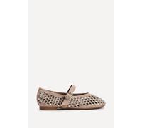 Linzi Women's Delicate Nude Suede Ballet Pumps | Size: 5-Standard Fit Linzi Nude 5-Standard Fit