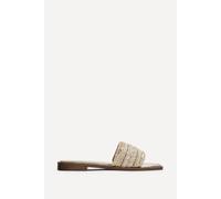 Linzi Women's Fernanda Gold Slip On Sandals | Size: 3-Standard Fit Linzi Gold 3-Standard Fit