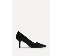 Linzi Women's Kat Black Velvet Classic Court Heels | Size: 4-Standard Fit Linzi Black 4-Standard Fit