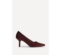 Linzi Women's Kat Brown Velvet Classic Court Heels | Size: 6-Standard Fit Linzi Brown 6-Standard Fit